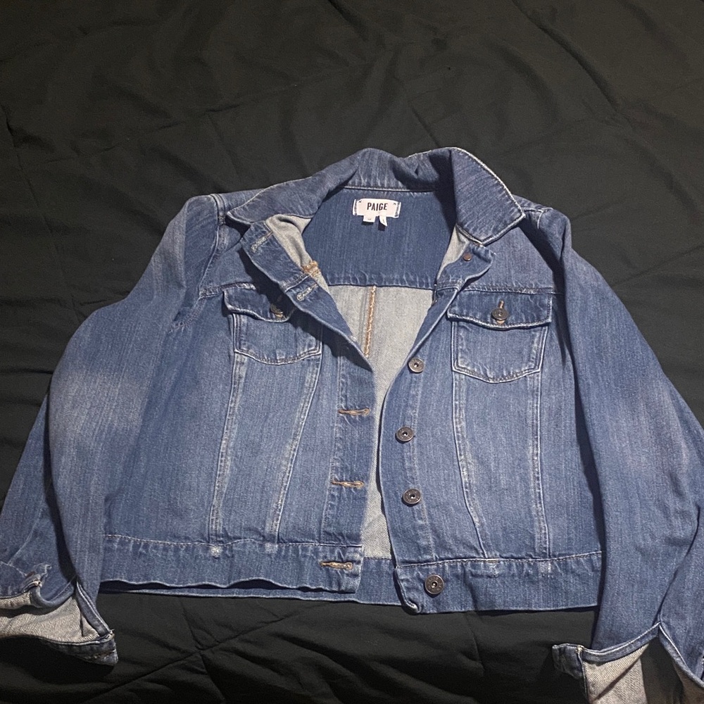 PAIGE Classic Indigo Jean Jacket